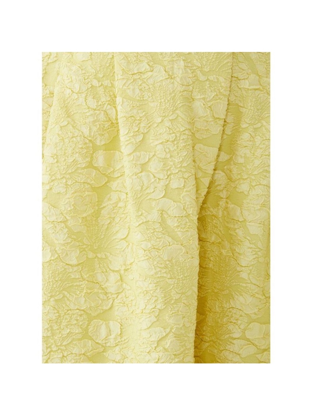 Jonathan Simkhai | Rosalie Yellow Textured Jacquard Maxi Dress Size 4 - Picture 6 of 11